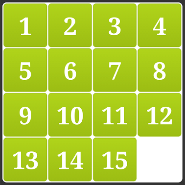 Download 15 Numbers Puzzle Game